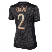 Maglie da calcio Paris Saint-Germain Achraf Hakimi #2 Terza Maglia Femminile 2023-24 Manica Corta